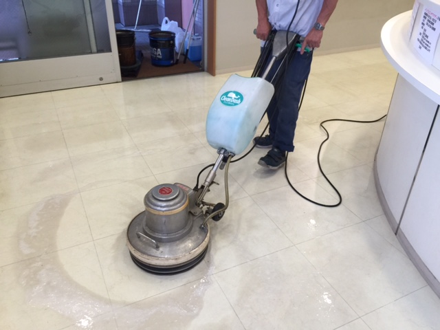 表面剥離清掃作業